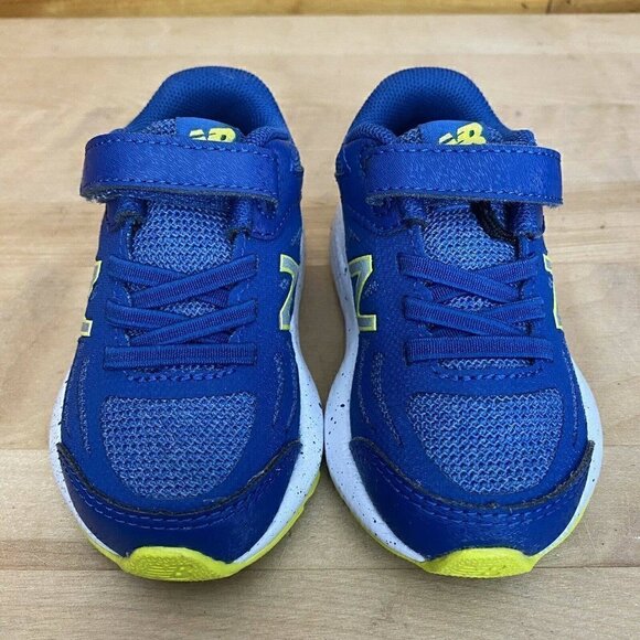 New Balance Enfant 519 Hook And Loop Shoes Blur Size 3 IT519CC - Picture 3 of 7